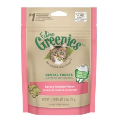 Greenies Feline Savory Salmon Cat Treats 71 g