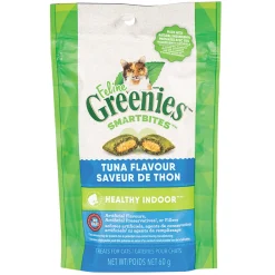 Greenies Feline Smartbites Hairball Control Tuna Cat Treats 60 g