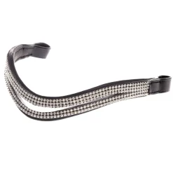 Flexible Fit Equestrian FFE Split Wave Dressage Snaffle Bridle