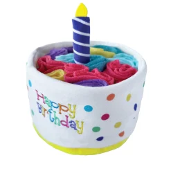 Fou Fou Brands Fou Fit Hide 'N Seek Rainbow Birthday Cake Snuffle Dog