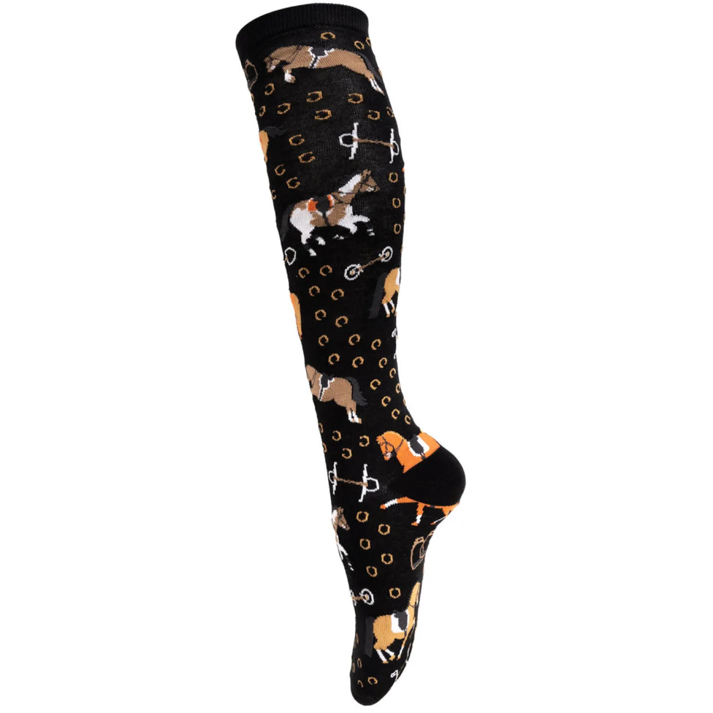 Four White Socks Love Of The Sport Knee High Socks