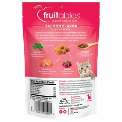 Fruitables Pet Fruitables Wildly Natural Salmon & Cranberry Crunchy Cat Treats 70 g