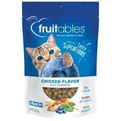 Fruitables Pet Fruitables Wildly Natural Chicken & Blueberry Crunchy Cat Treats 70 g