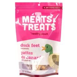 Healthy Paws Meats & Treats Dehydrated Duck Feet 125 g