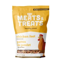 Healthy Paws Meats & Treats Dehydrated Chicken Feet 114 g