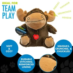 Greenhawk Equestrian Sport Hero Dog Toy Chuckles Moose 2.0