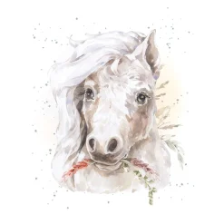 Hopper Studios Enclosures Flowing Mane Blank Card