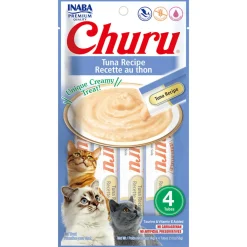 Inaba Churu Tuna Puree Cat Treats 56 g - Pack of 4