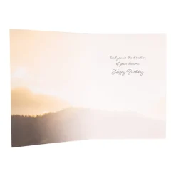 Bella Flor Ink on Paper Sunrise Cowgirl Birthday Card