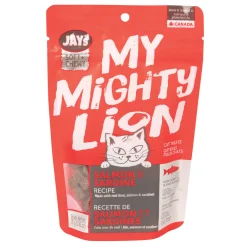 Jay's Tasty Adventures Jay's My Mighty Lion Salmon Cat Treats 75 g