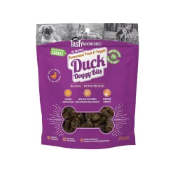 Jay's Tasty Adventures Fermented Fruit & Veggie Duck Dog Treats 170 g