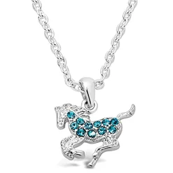 Kelley & Co . Galloping Horse Necklace