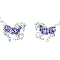 Kelley & Co . Galloping Horse Earrings