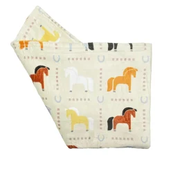 Kelley & Co. Pony Palisades Throw Blanket