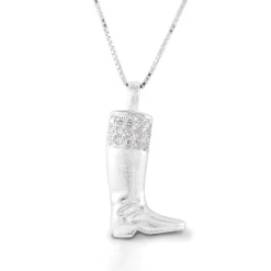 Kelly Herd English Boot Necklace