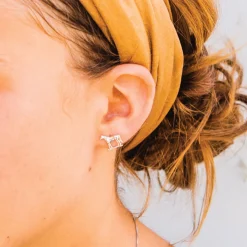 Kelly Herd Halter Horse Earrings