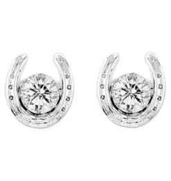 Kelly Herd Horseshoe Earrings