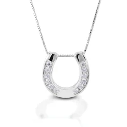 Kelly Herd Large Horseshoe Pendant