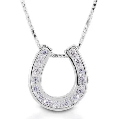 Kelly Herd Single Horseshoe Necklace