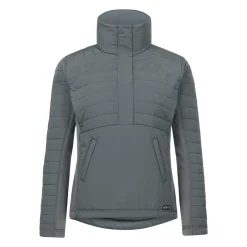 Women Kerrits Hoofprint Quilted Pullover Jacket