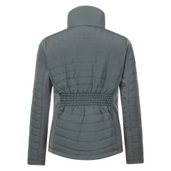 Women Kerrits Hoofprint Quilted Pullover Jacket
