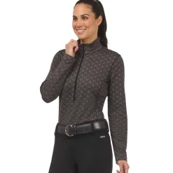 Women Kerrits Snaffle Links Half Zip Top