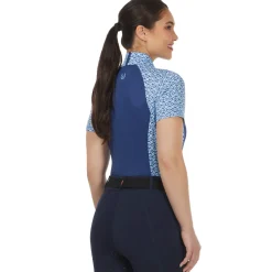 Women Kerrits Tempe Ice Fil Short Sleeve Print Top