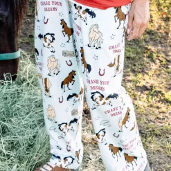 Women Lazy One Chase Your Dreams Pajama Pants