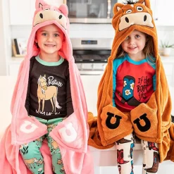 Lazy One Horse Critter Blanket - Kids'