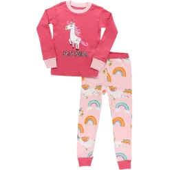 Kids Lazy One Magical Unicorn Long Sleeve Pajama Set - Kids'