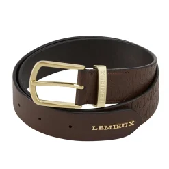 LeMieux Debossed Leather Belt