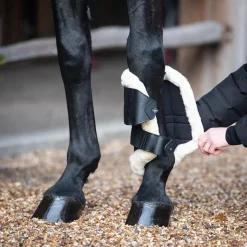 LeMieux Fleece Edged Mesh Brushing Boots