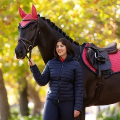 Women LeMieux Rose Hooded Puffer Jacket