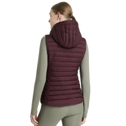 Women LeMieux Rose Hooded Puffer Vest