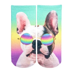 Living Royal Tie Dye Frenchie Ankle Socks