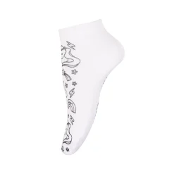 Living Royal Unicorn Galaxy Colouring Ankle Socks