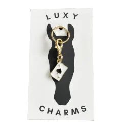 Luxy Charms Ace of Spades Tack Charm