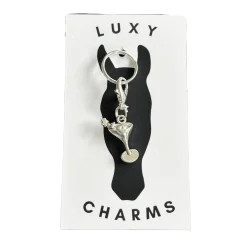 Luxy Charms Martini Tack Charm