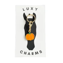 Luxy Charms Pumpkin Tack Charm