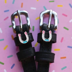 Mane Jane Horse Shoe Party Spur Straps