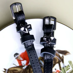 Mane Jane Silver Fox Head Spur Straps