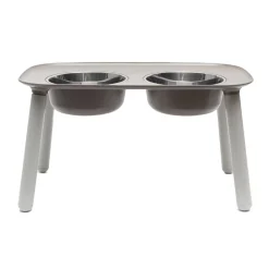 Messy Mutts Elevated Double Feeder Adjustable Height Dog Bowl