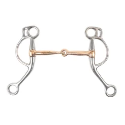 Metalab Copper Dee Ring Training Bit W/ 17 cm Cheeks