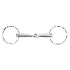 Metalab Loose Ring Hollow Mouth Snaffle Bit