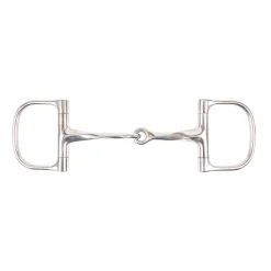 Metalab Racing Dee Slow Twist Snaffle Bit