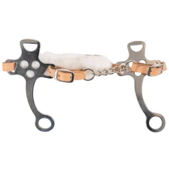 Metalab Short Shank English Hackamore W/ Chain