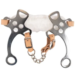 Metalab Short Shank English Hackamore W/ Chain
