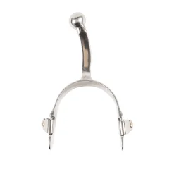 Metalab Stainless Steel Humane Western Spurs