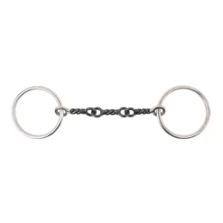 Metalab Sweet Iron Loose Ring Chain Link Snaffle Bit