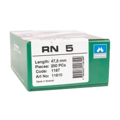 Greenhawk Equestrian Sport Mustad Horseshoe Race Nail 5 - Box of 250